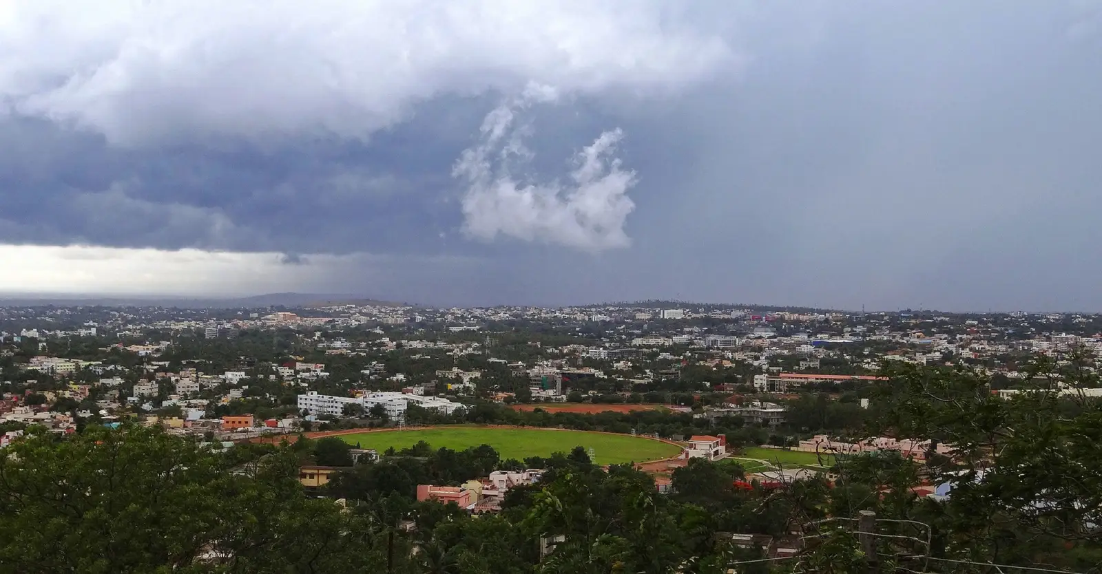 Hubli skyline