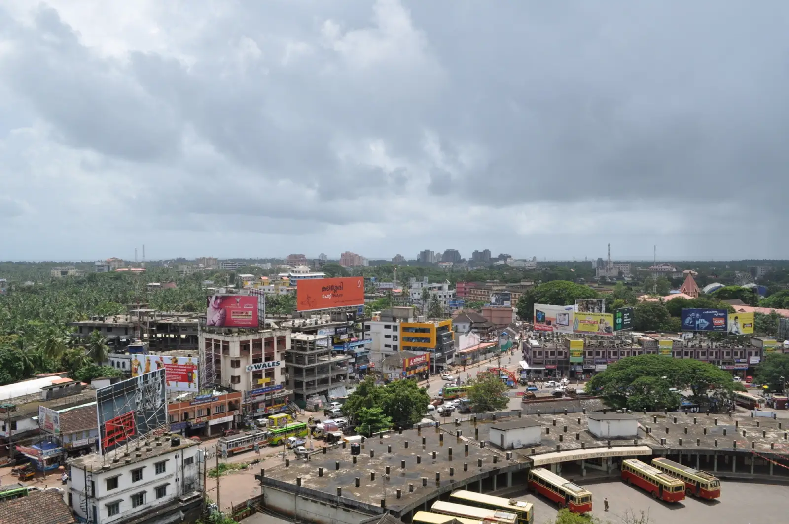 Kannur skyline
