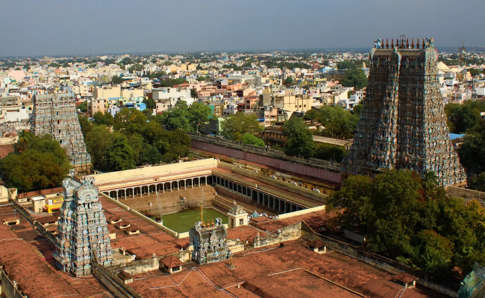 Madurai skyline