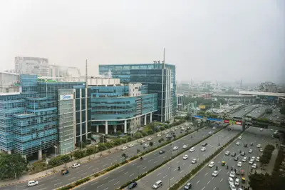 Noida skyline