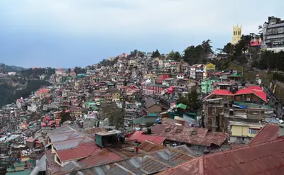 Shimla skyline