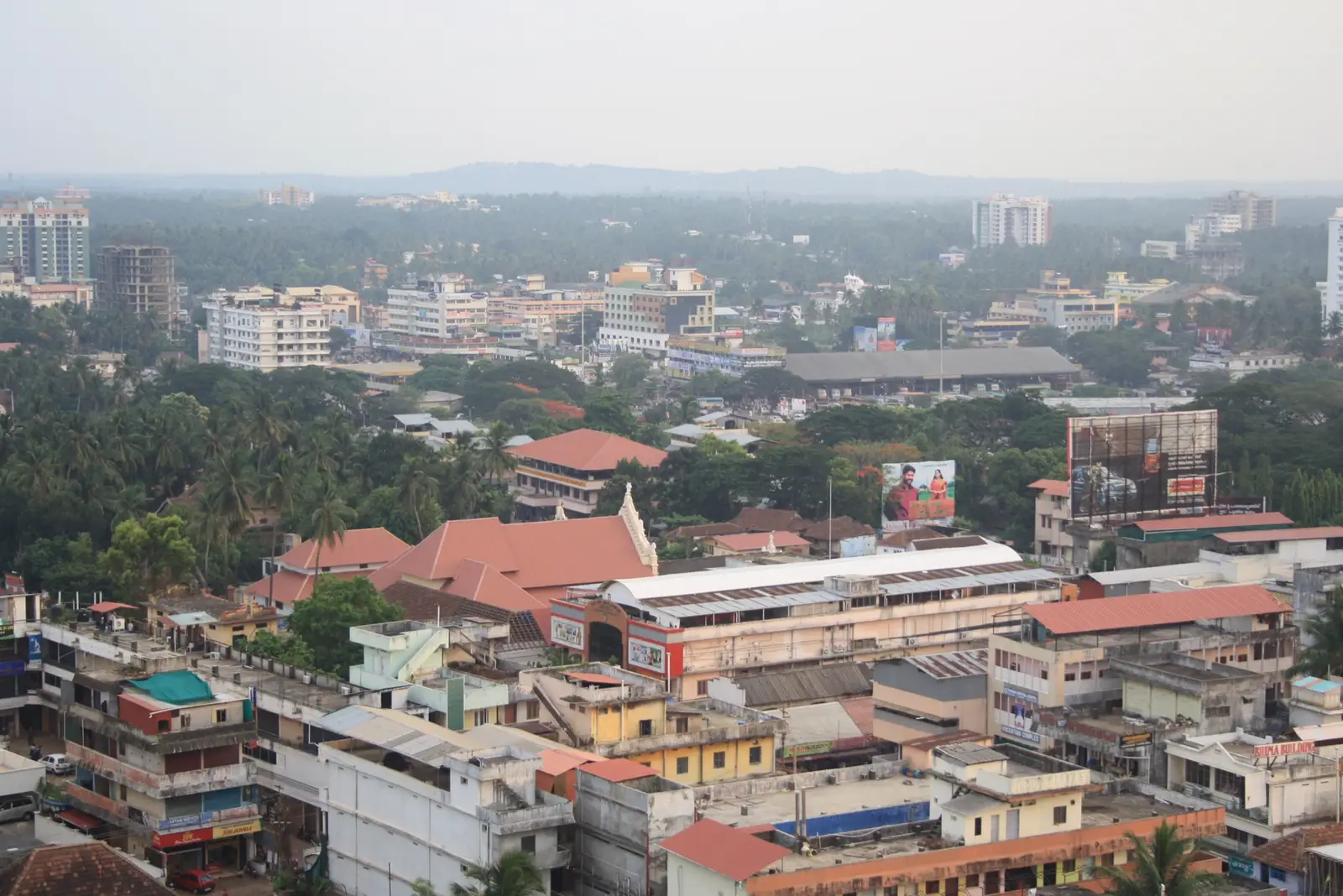 Thrissur skyline