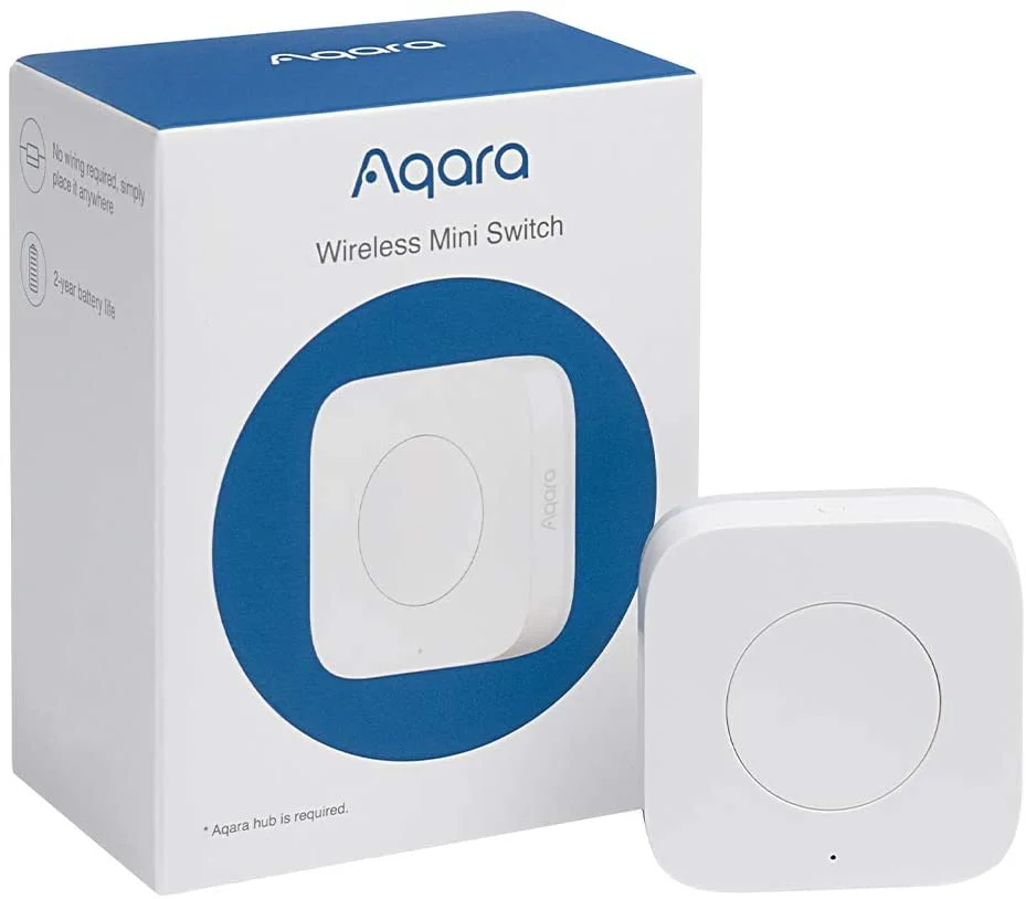Aqara Wireless Mini Switch — genuine product image