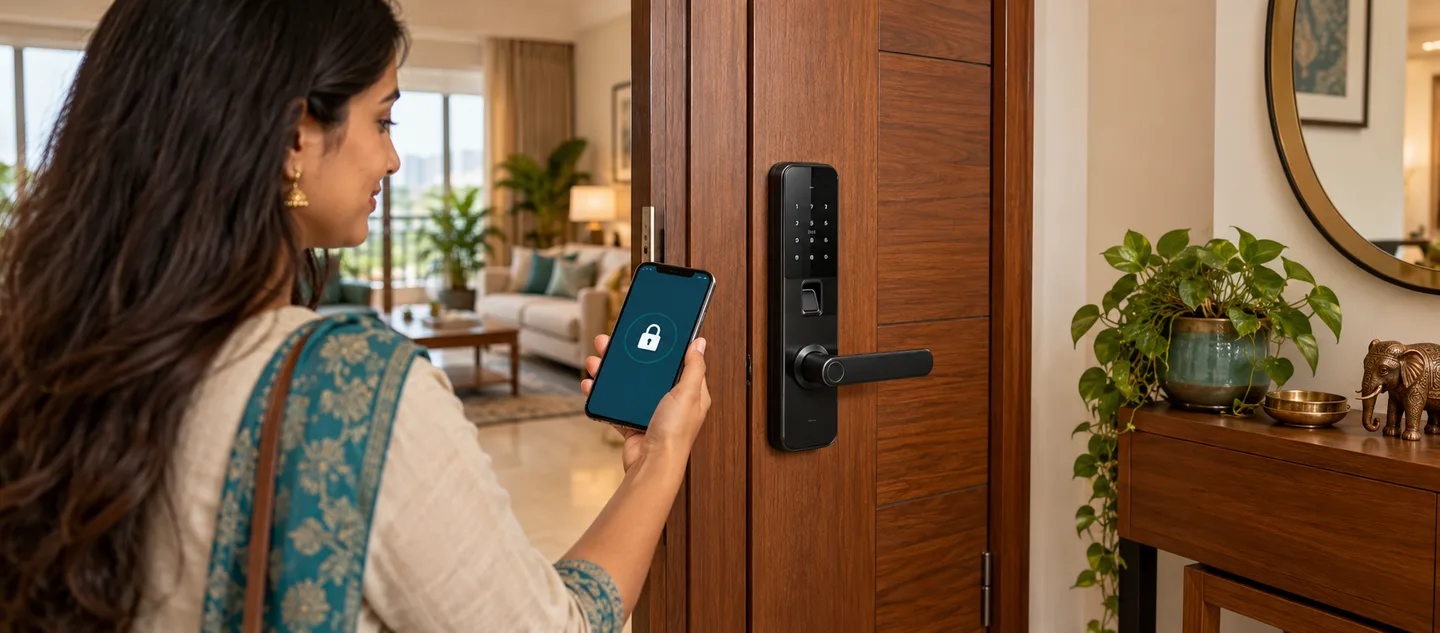 Fingerprint vs PIN vs App Unlock: Which Smart Lock Type Suits Indian Homes?