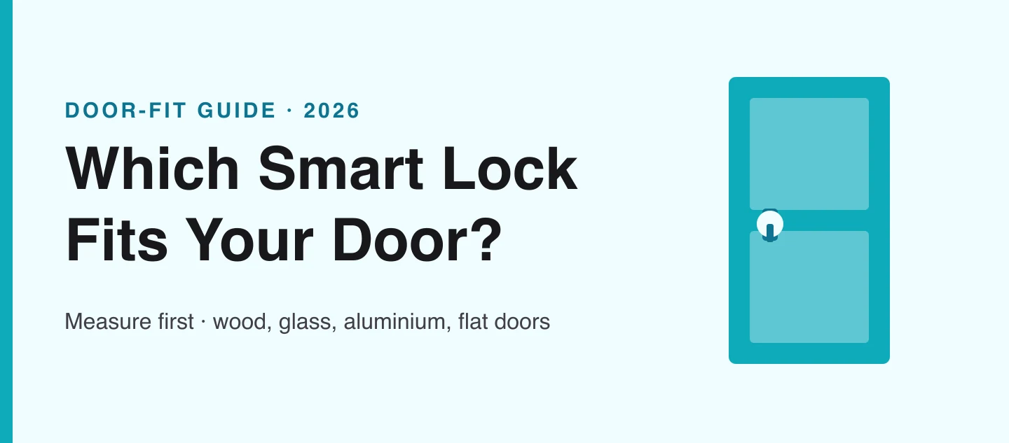 Which Smart Lock Fits Your Door? A Door-by-Door Guide for India