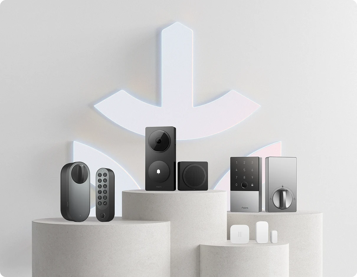 Aqara Doorbell Camera Hub G410 — compatible smart-home devices illustration