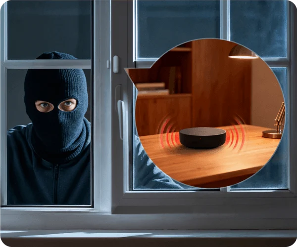 Aqara Hub M200 — speaker alert illustration
