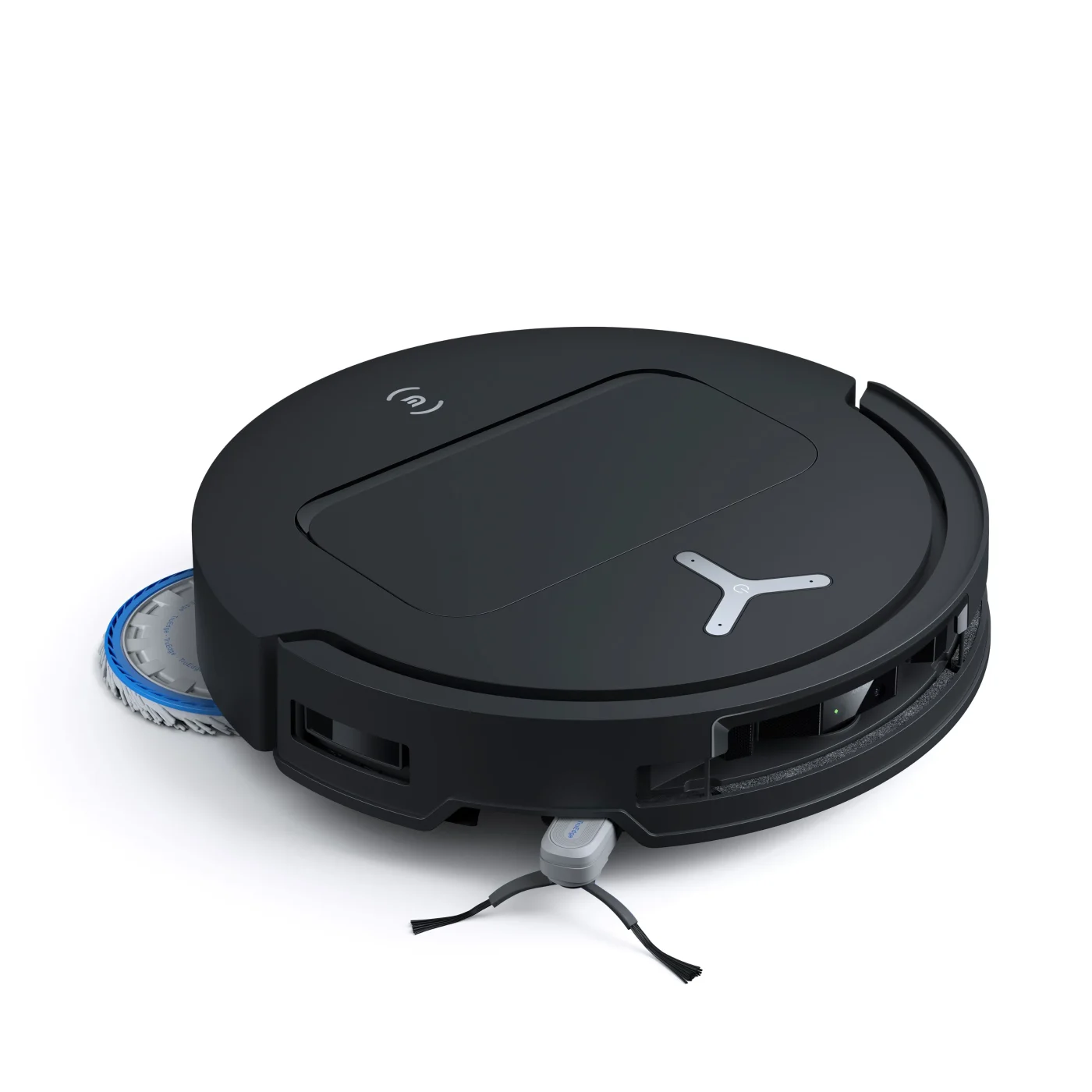ECOVACS DEEBOT T50 Pro Omni — low-profile robot and side brush