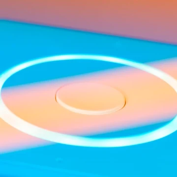 Home Assistant Voice Preview Edition rotary dial and illuminated ring