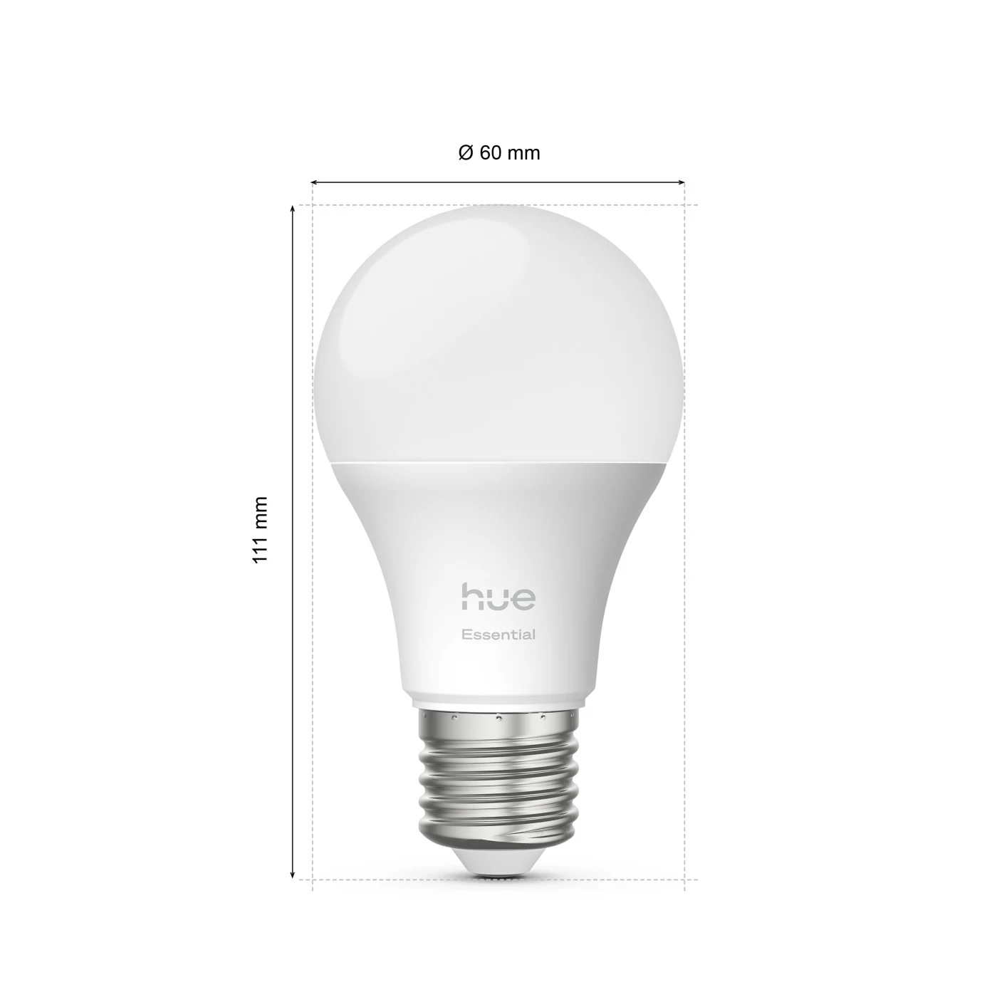 Philips Hue Essential A60 E27 Colour Bulb — manufacturer product view