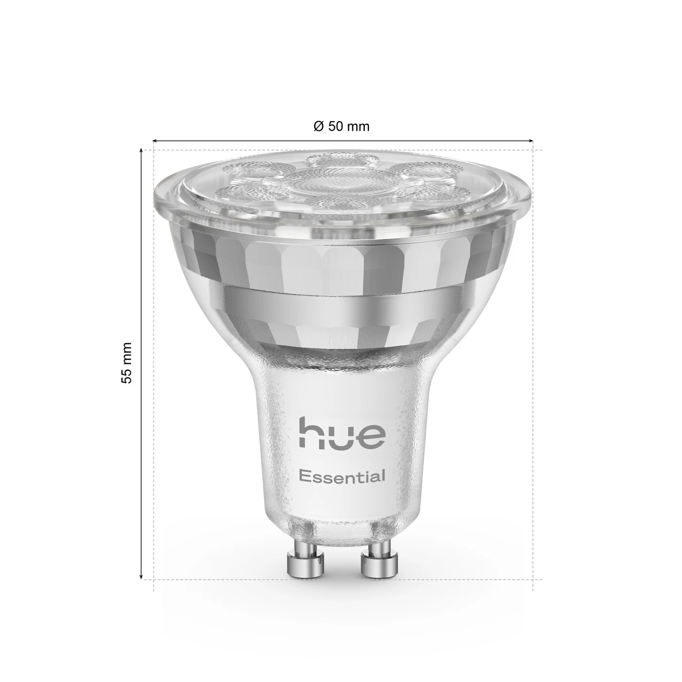Philips Hue Essential GU10 Colour Spotlight — manufacturer product view