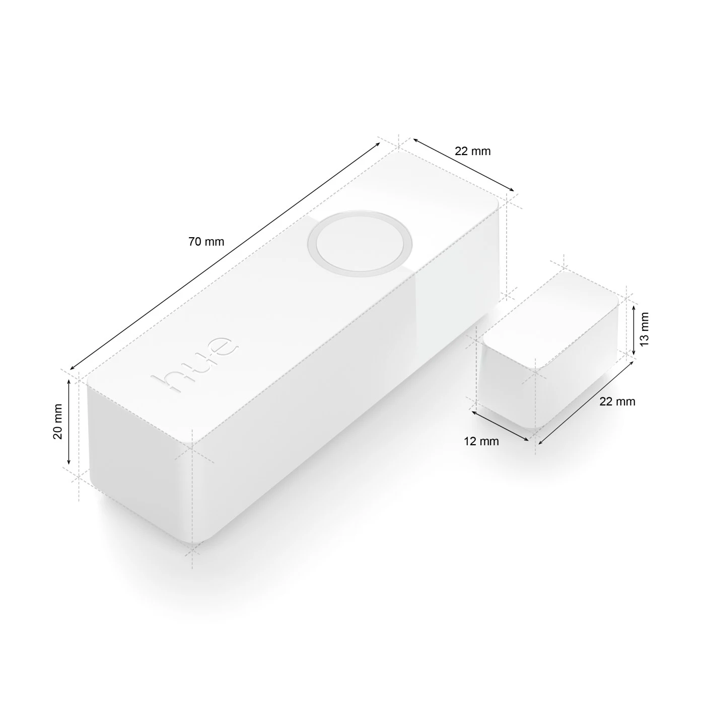 Philips Hue Secure Contact Sensor — manufacturer product view