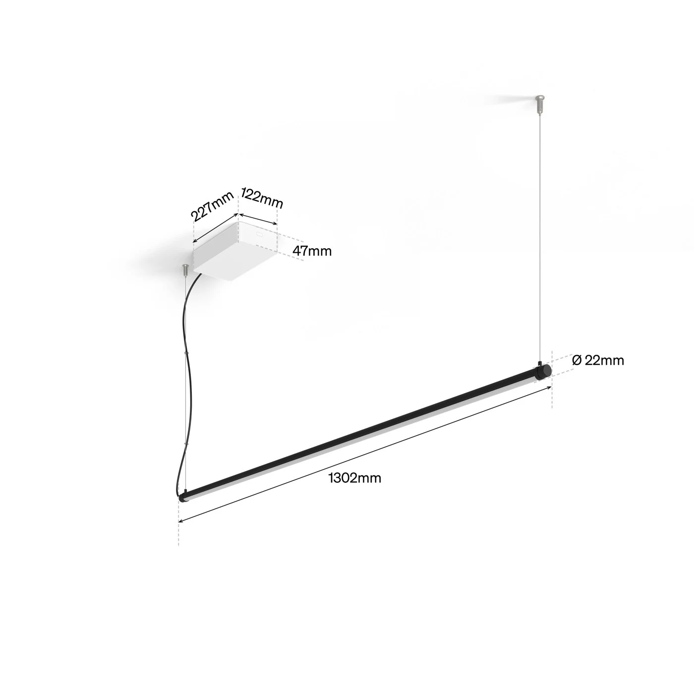 Philips Hue Signe Gradient Pendant — manufacturer product view