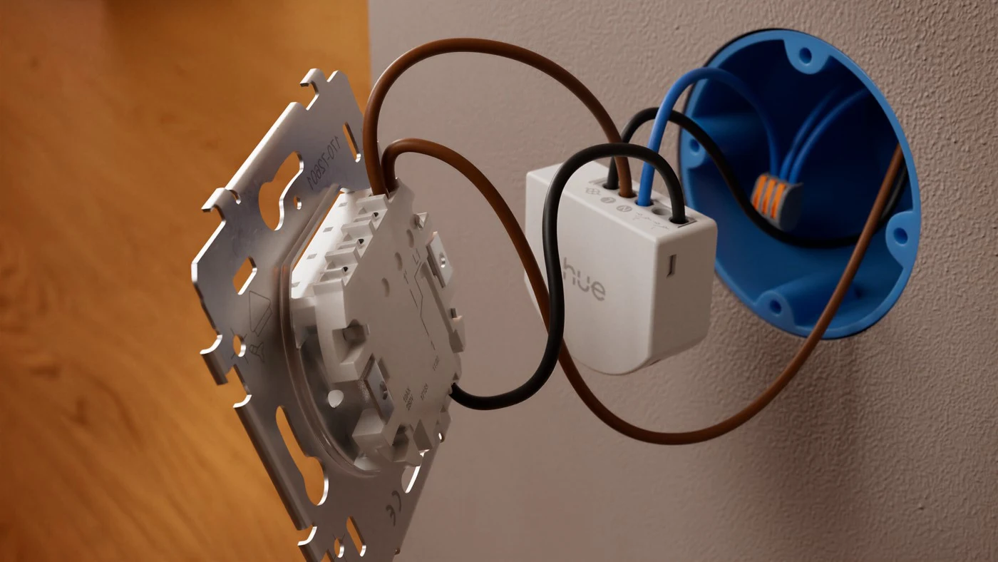 Philips Hue Wired Dimmer Switch for Non-smart Lights — manufacturer product view