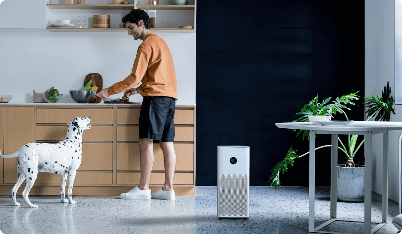 Xiaomi Smart Air Purifier 4 — kitchen placement