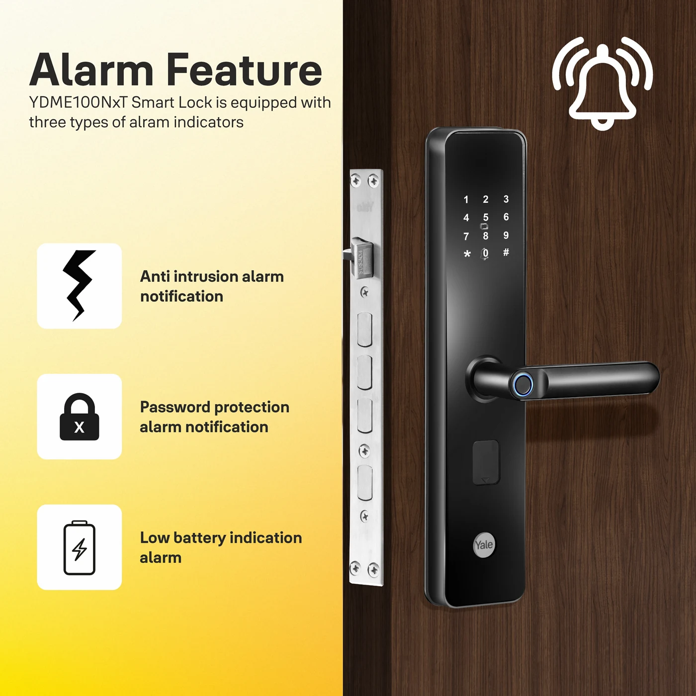 Yale YDME100 NxT — Yale manufacturer product view 3
