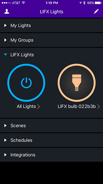 LIFX na App Store