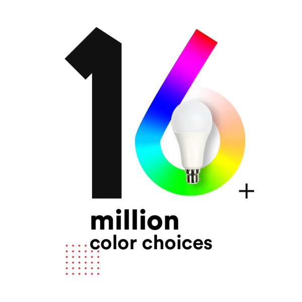 ZunPulse Smart Bulb - 16 Million Color Choices