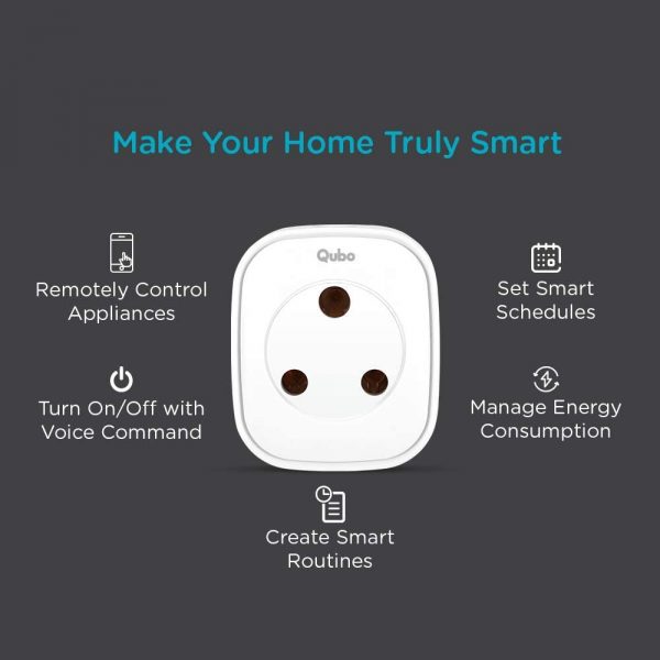 Qubo Smart Plug features