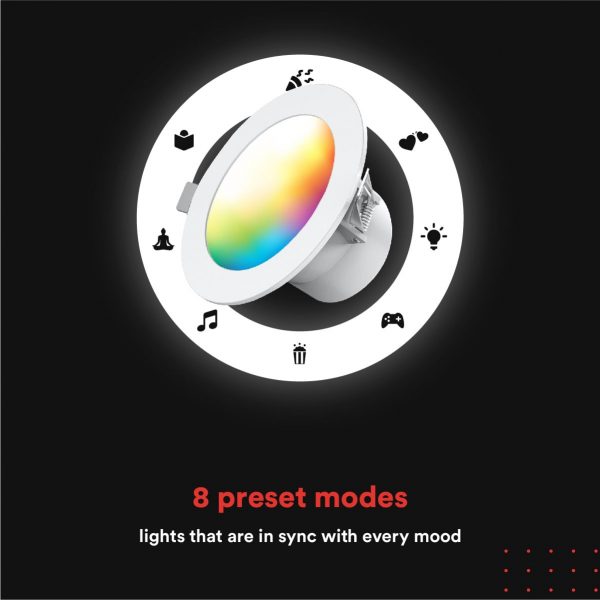 ZunPulse Smart Downlight - Preset modes