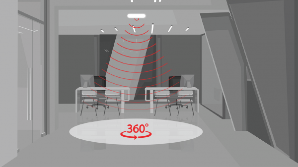 WatchDog Ceiling Microwave Sensor - Dimensions